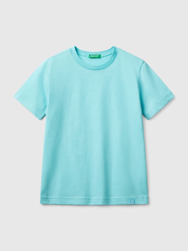 Camiseta de algodón de manga corta Niño