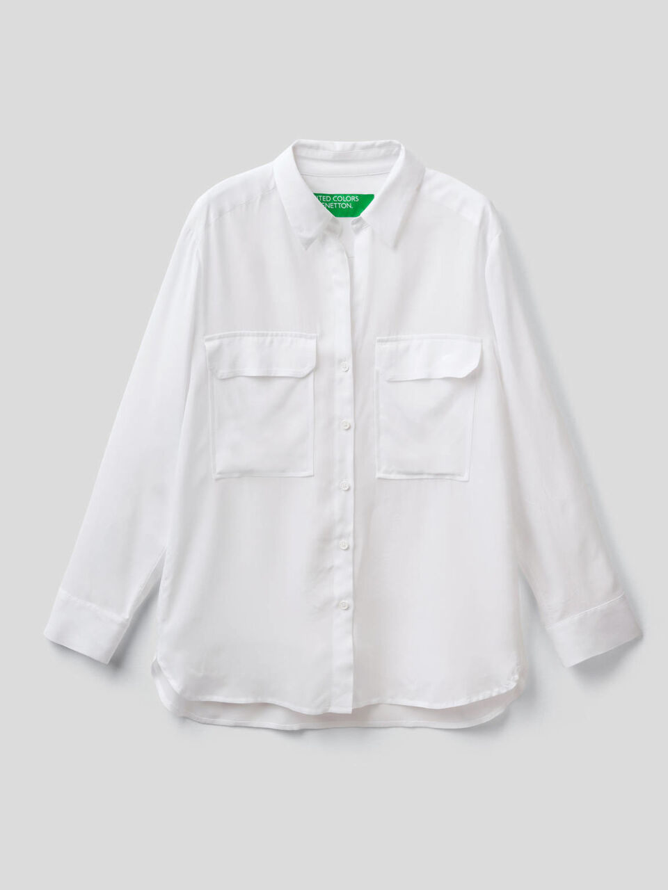 Camisa de viscosa fluida image number 1