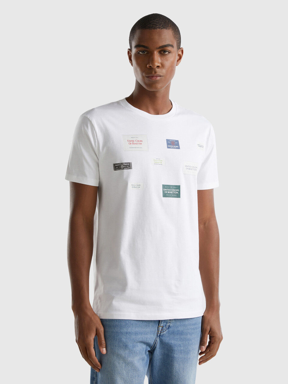 Camiseta benetton hombre clearance