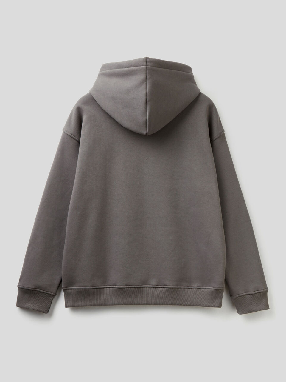 Sudadera de algodón mixto con capucha image number 2