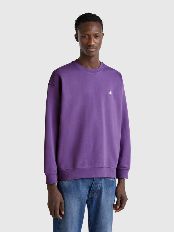 Sudadera con parche del logo Hombre