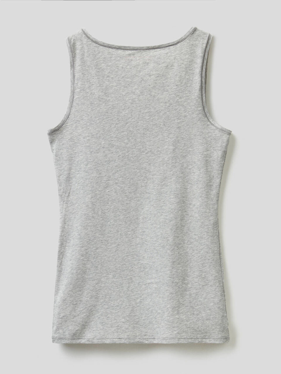 Camiseta de tirantes de algodón elástico image number 2