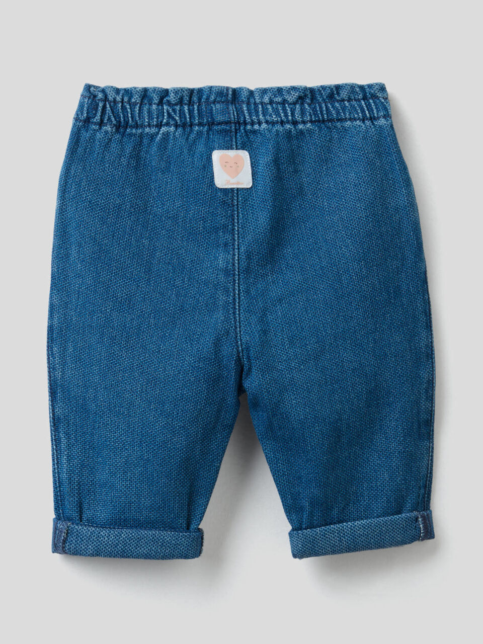 Pantalón en denim de algodón image number 2
