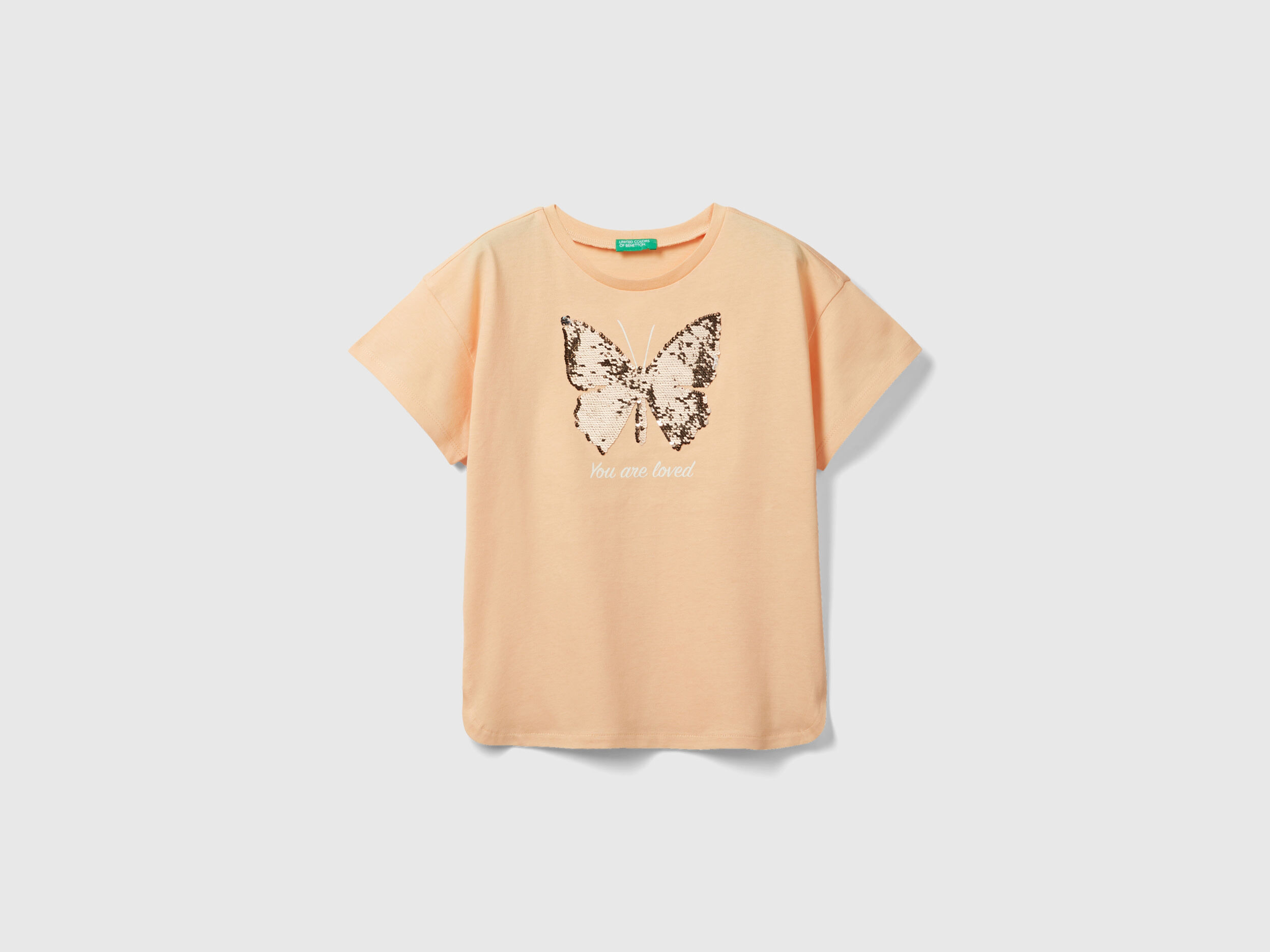 Camiseta lentejuelas reversibles niña zara discount
