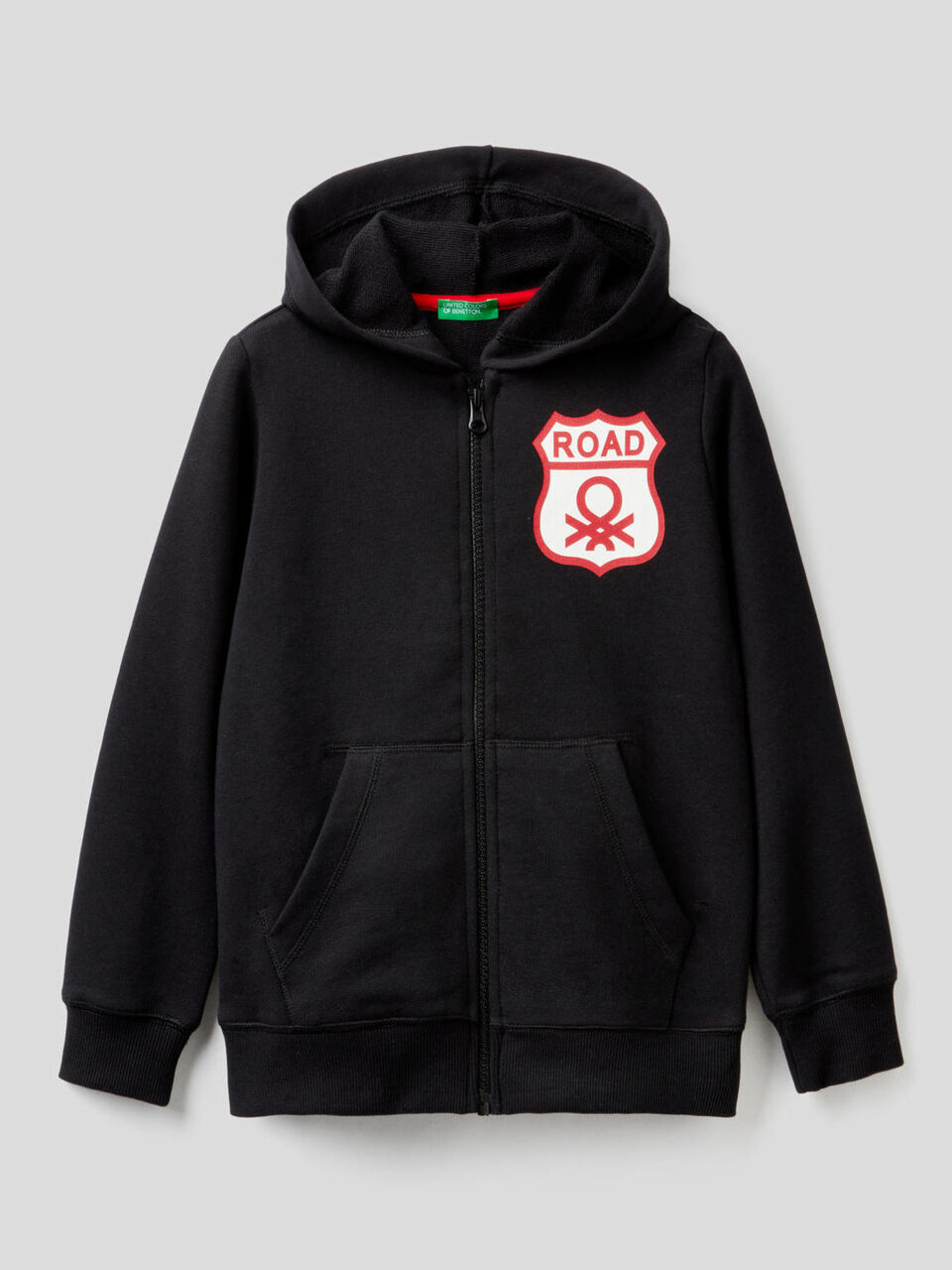 Sudadera con cremallera y capucha image number 1