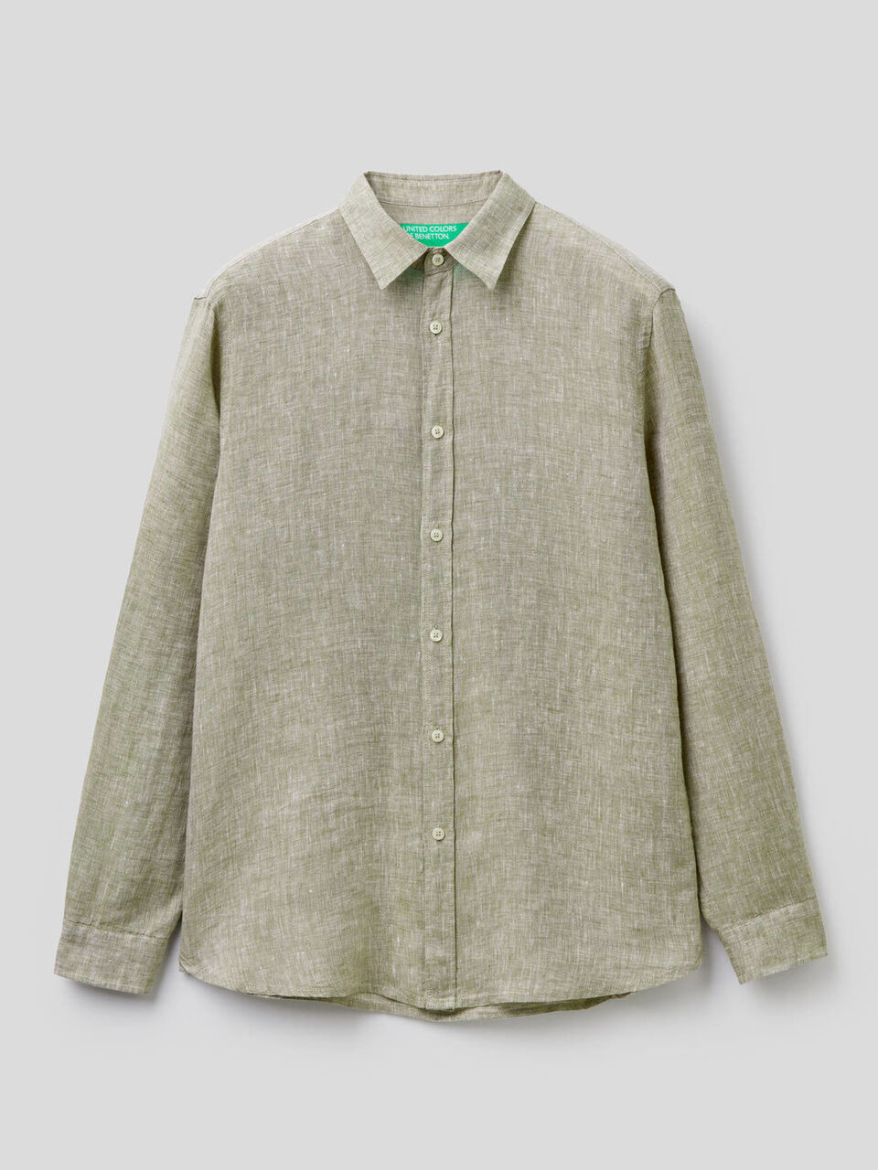 Camisa de puro lino image number 1