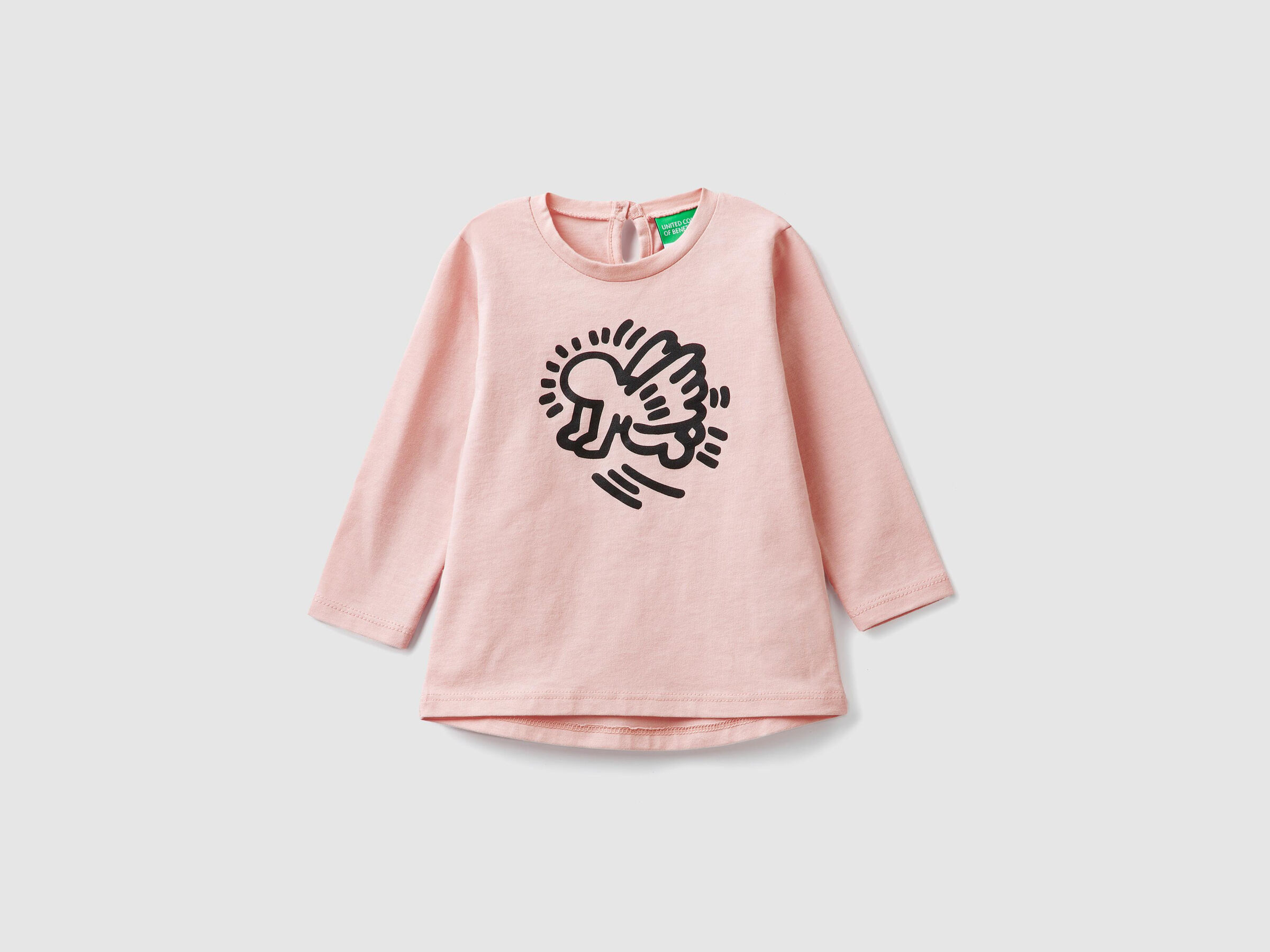 Camiseta con estampado de "Keith Haring" image number null