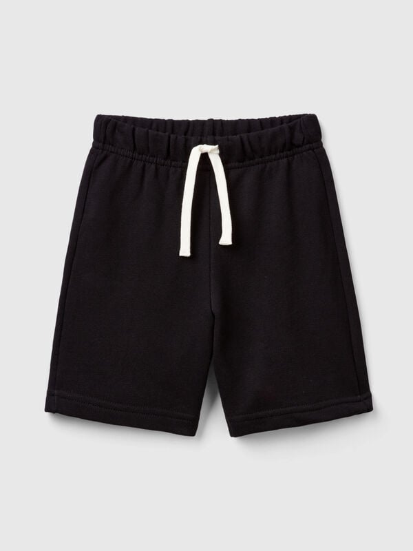 Bermudas de felpa de puro algodón Niño