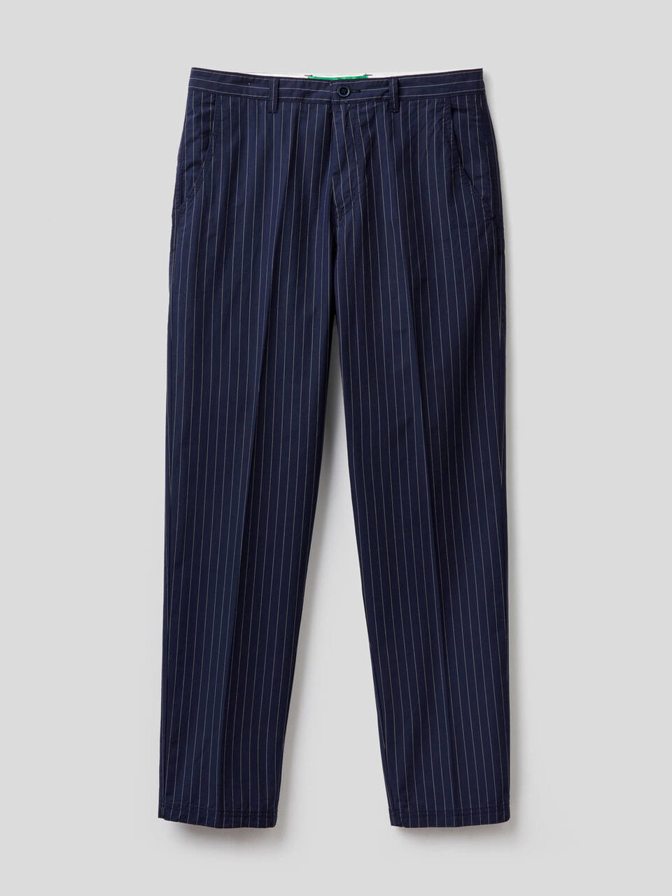 Pantalón de 100% algodón con raya diplomática image number 1
