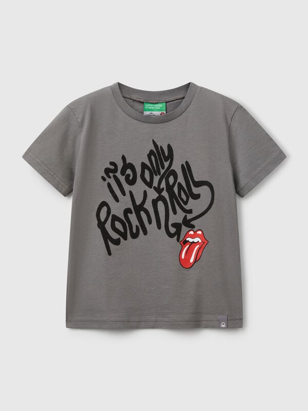 Camiseta con estampado "The Rolling Stones" Niño