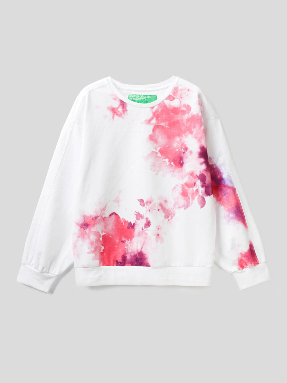 Sudadera de efecto tie-dye image number 1