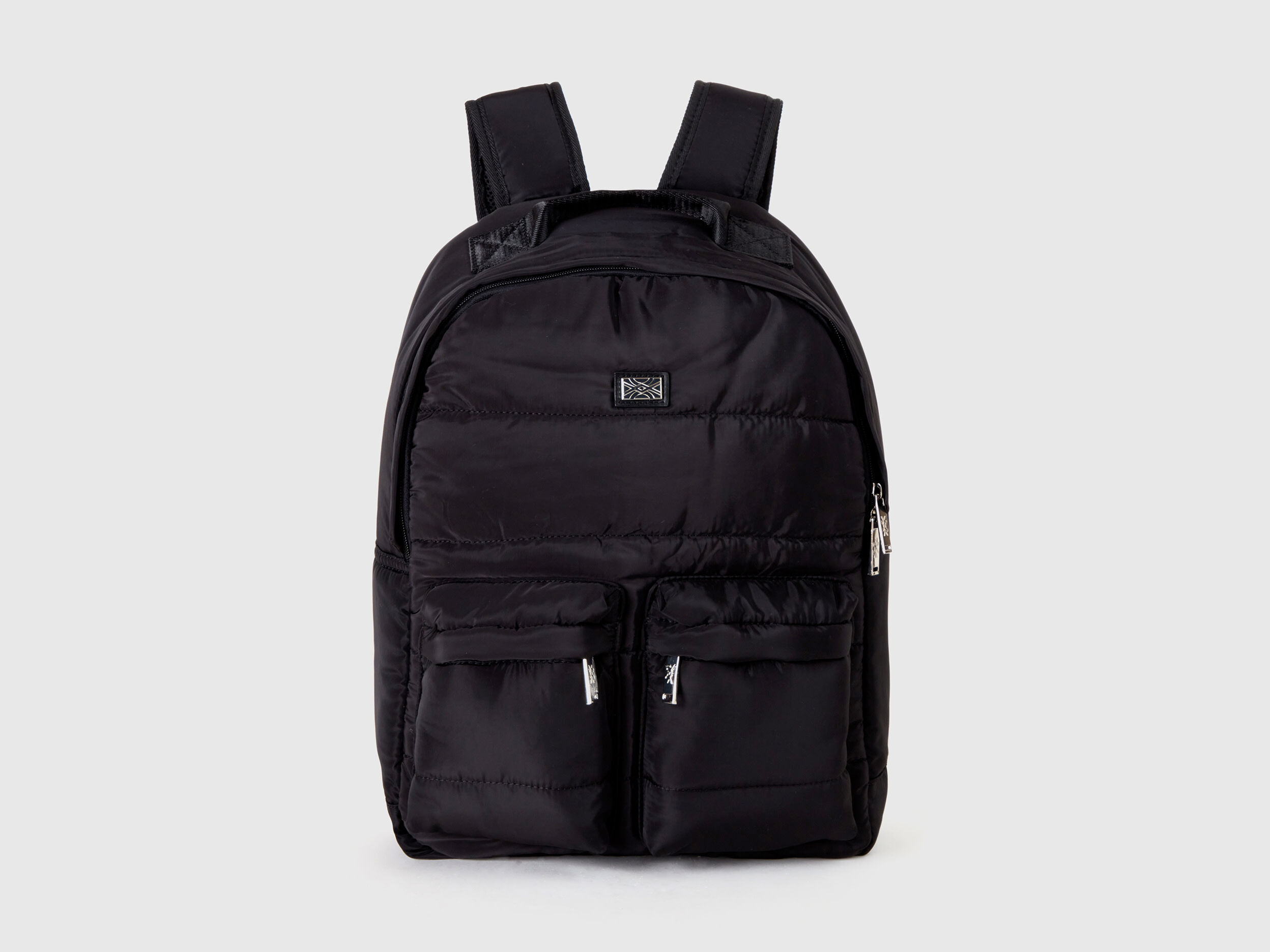 Mochila negra 2025 acolchada