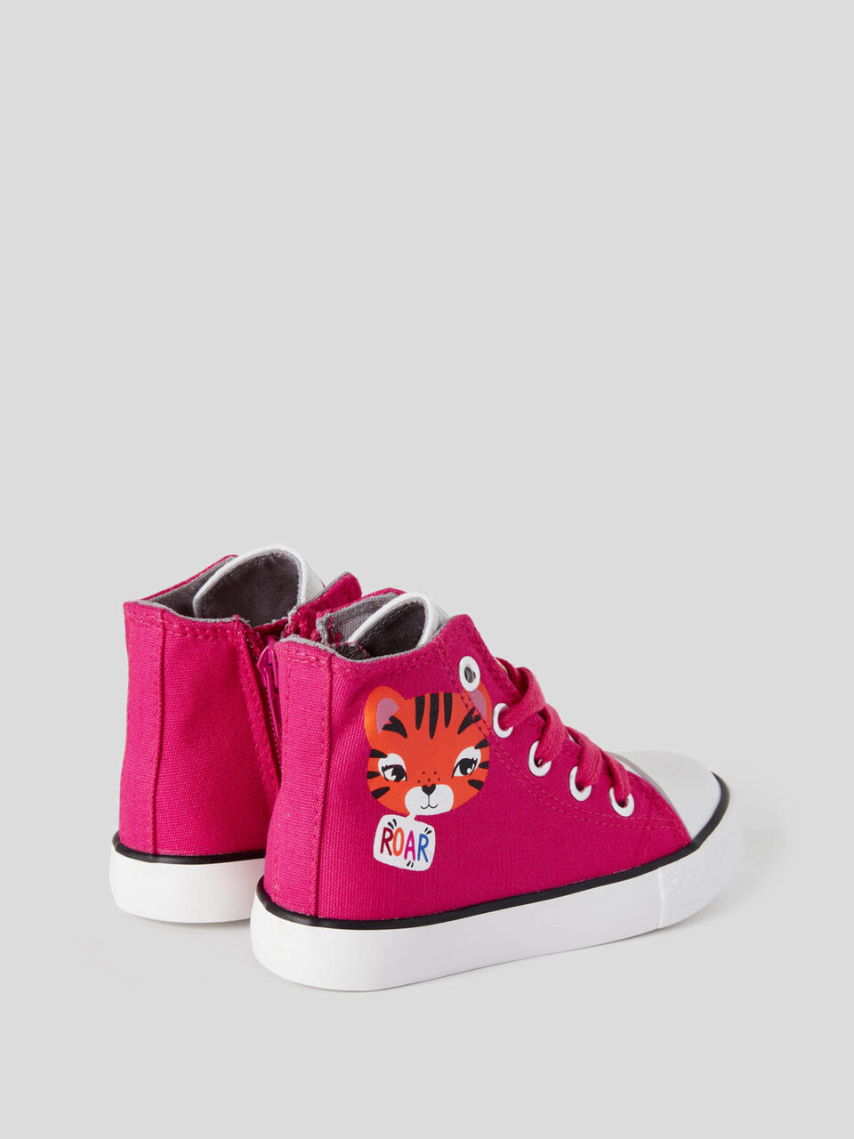 Zapatillas altas con cordones image number 2