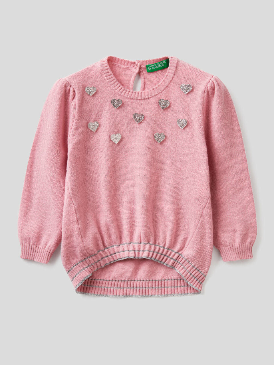 Jersey con aplicaciones de glitter image number 1