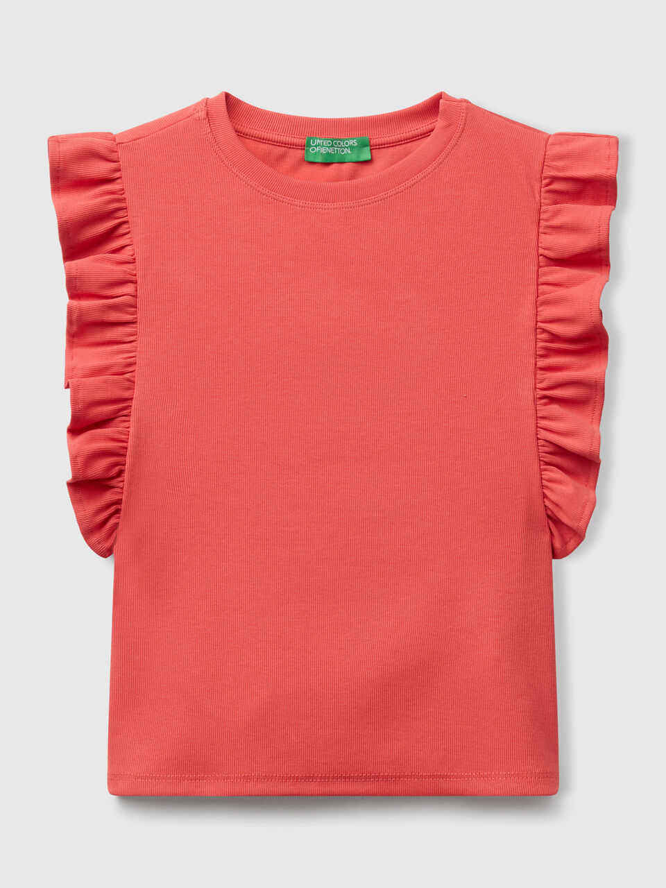SLEEVELESS SWEATER Mujer image number 1