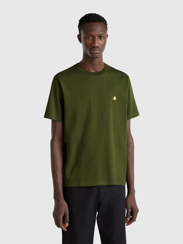 Camiseta básica de algodón  Hombre