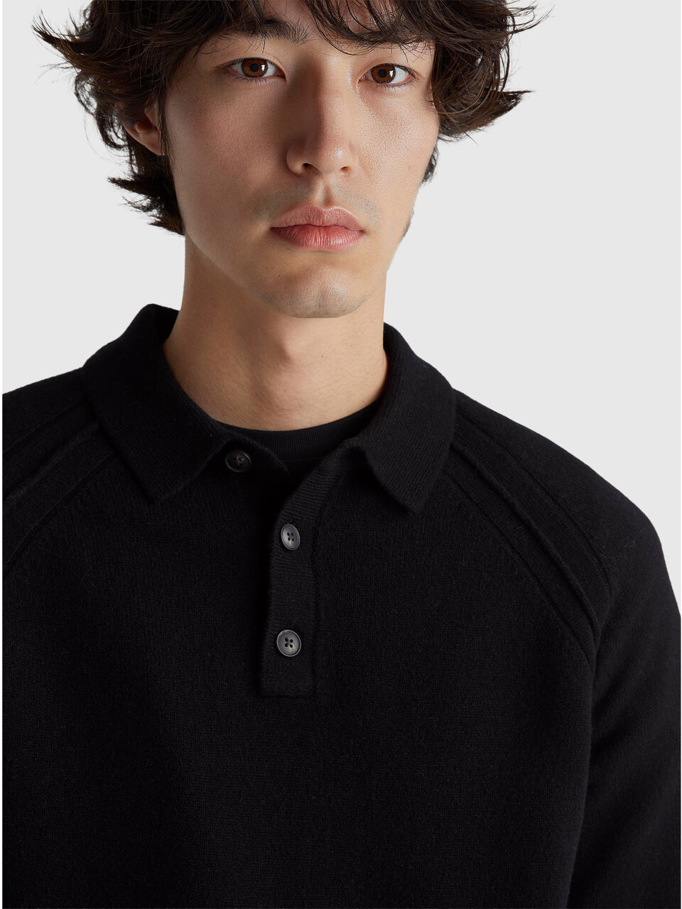 L/S POLO SHIRT Hombre image number null