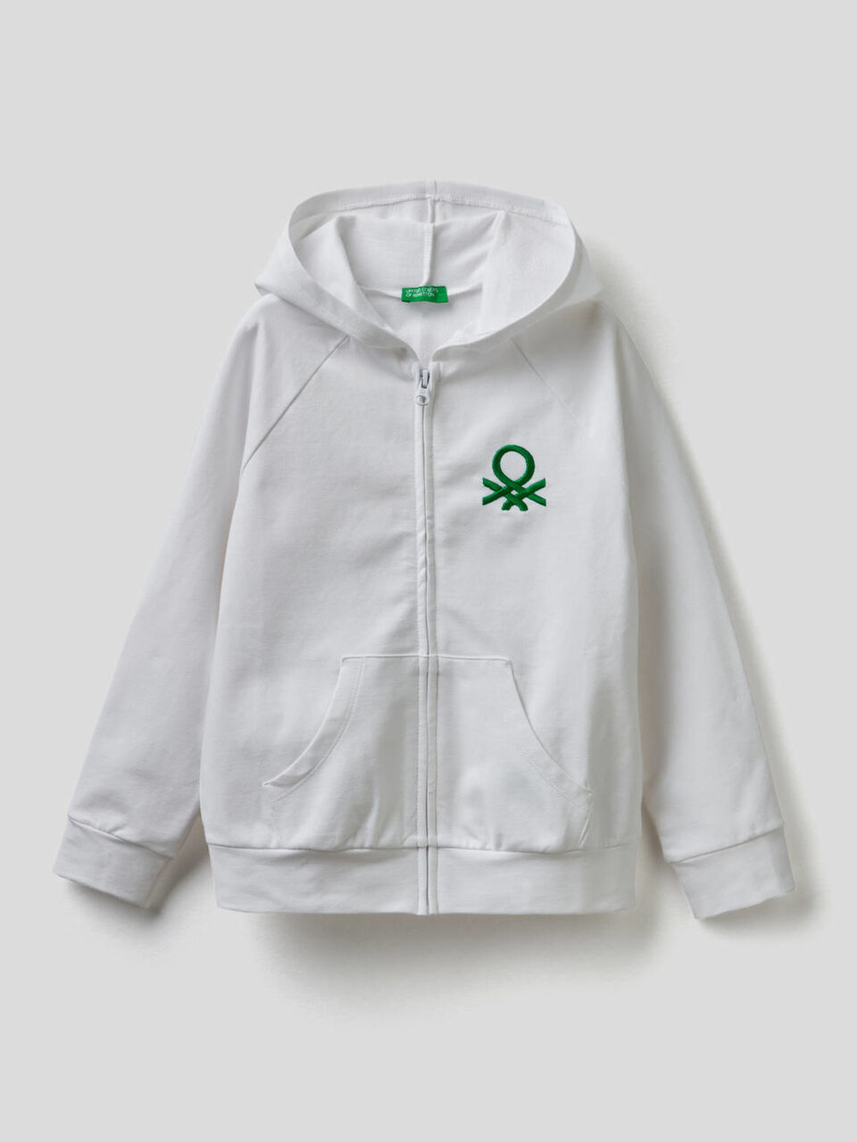 Sudadera con capucha y logotipo bordado image number 1
