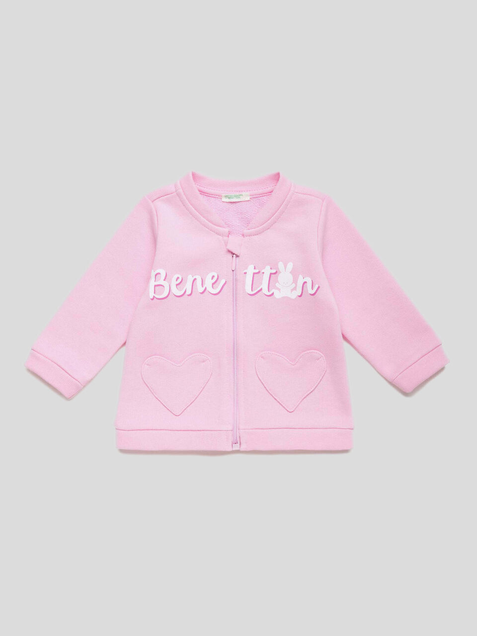 Sudadera con bolsillos de corazón image number 1