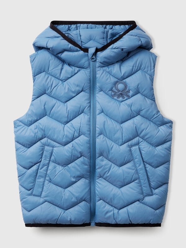 Chaleco acolchado con capucha Niño