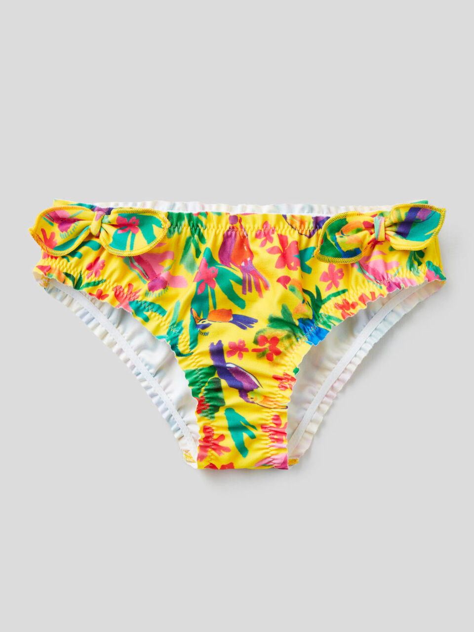 Braguita de bikini con estampado tropical image number 1
