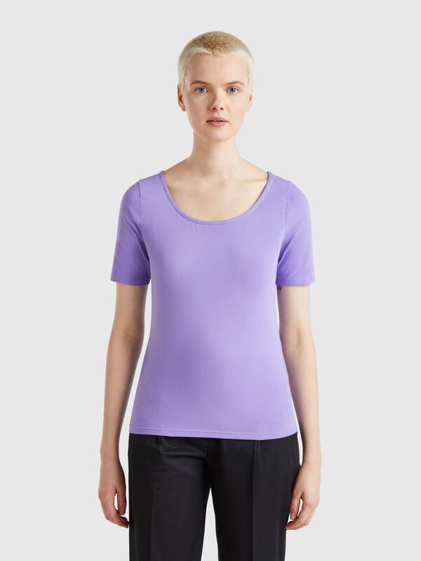 Camiseta reversible ajustada Mujer