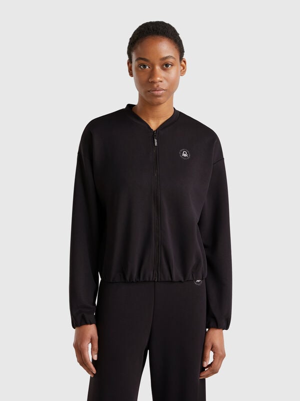Sudadera con cremallera MODAL® Mujer