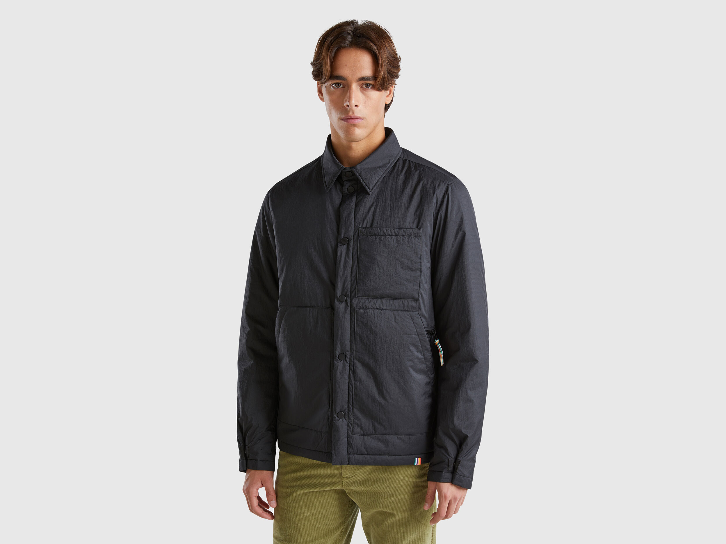 Plumifero Ligero Hombre Nueva Coleccion 2024 Benetton
