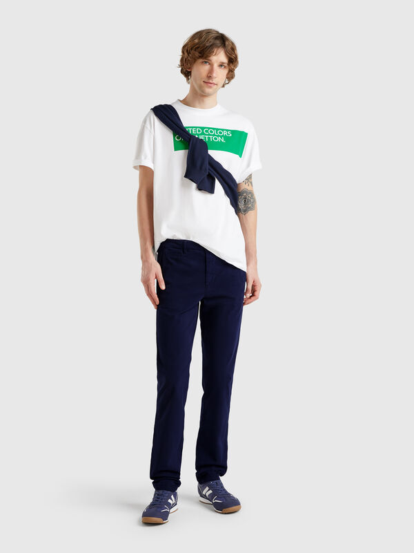 Chinos azul noche slim fit  Hombre
