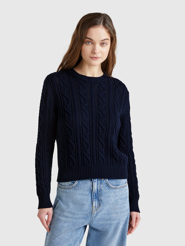 Jersey de punto ochos 100% algodón Mujer