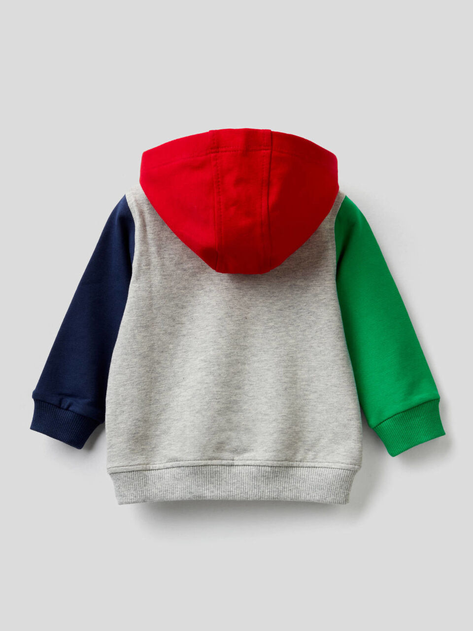 Sudadera de algodón elástico con capucha image number 2
