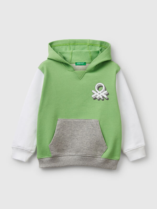 Sudadera con capucha 100% algodón Niño