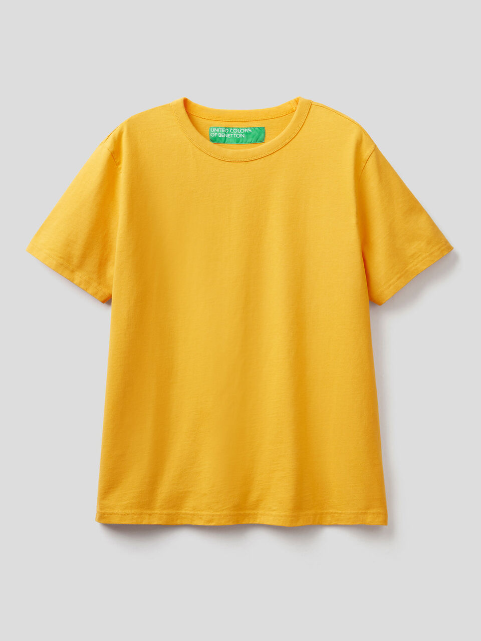 Camiseta de cuello redondo de 100 % algodón image number 1