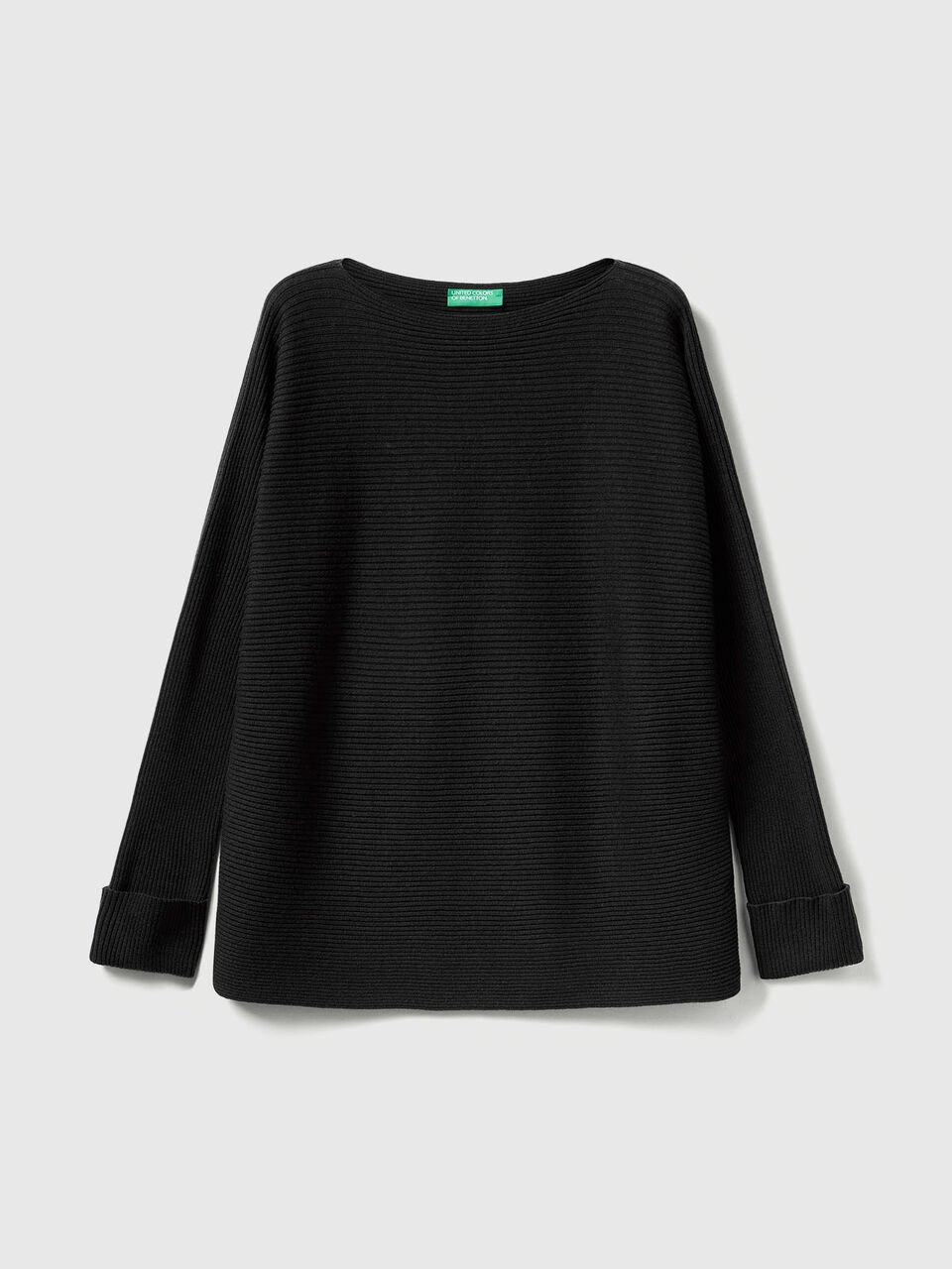 BOAT-NECK SWEAT.L/S Mujer image number 1