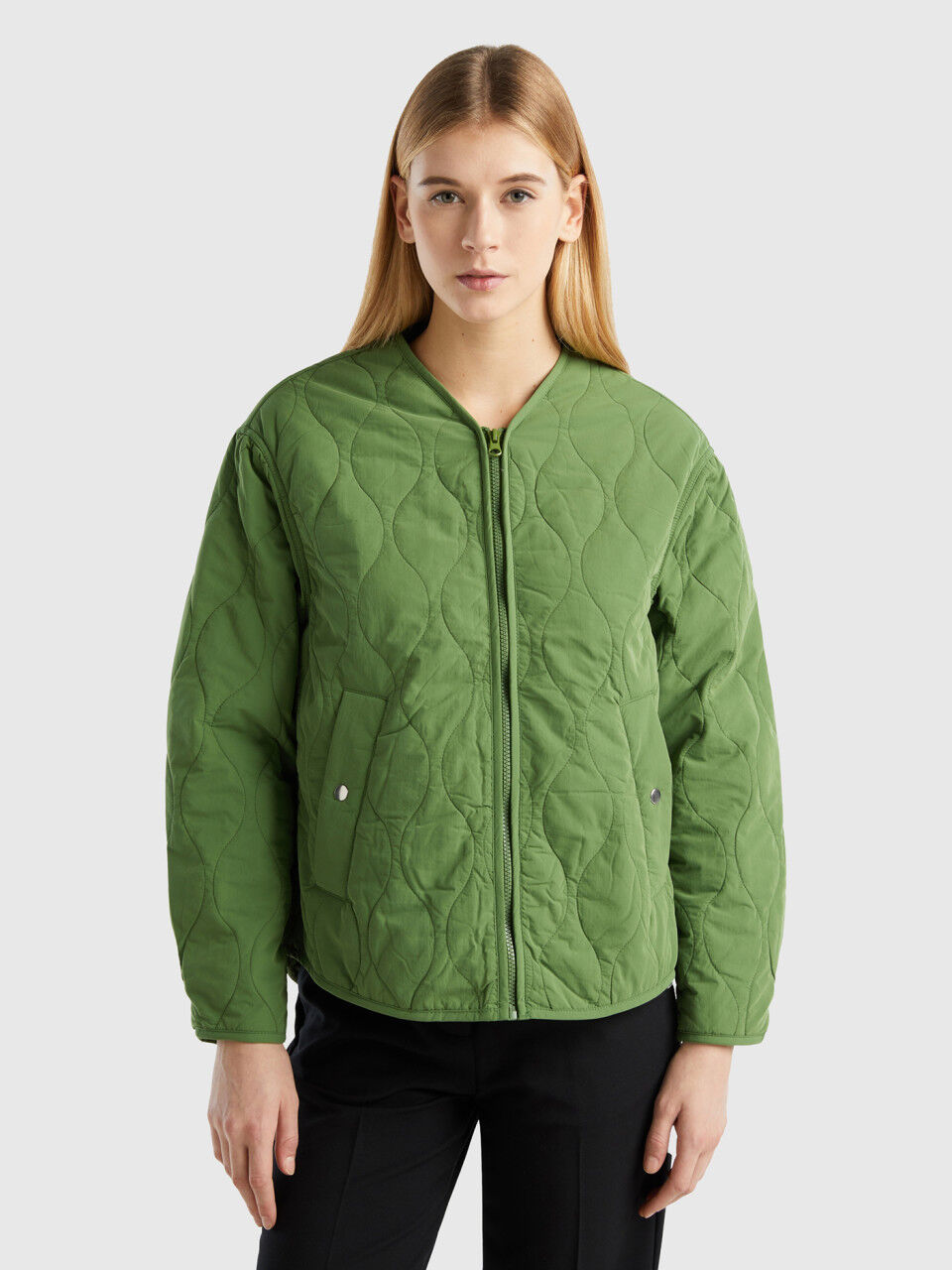 Benetton plumifero mujer best sale