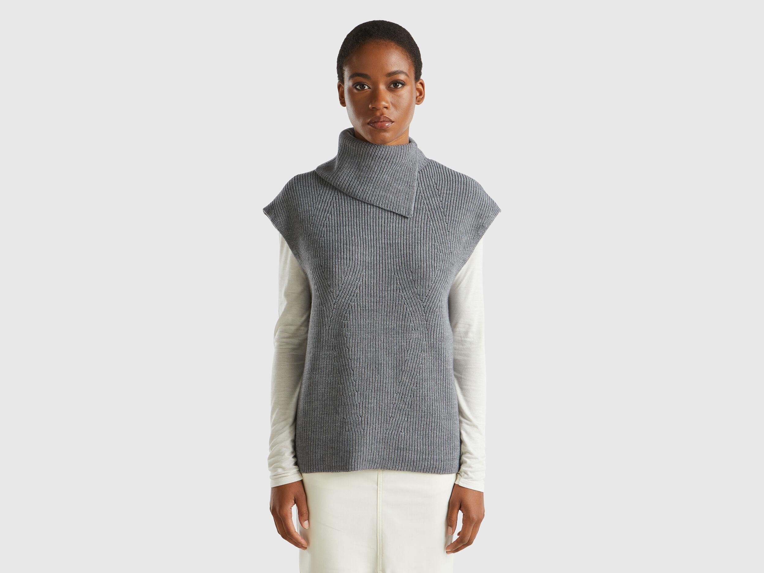 Chalecos Mujer de Punto Nueva Coleccion Benetton