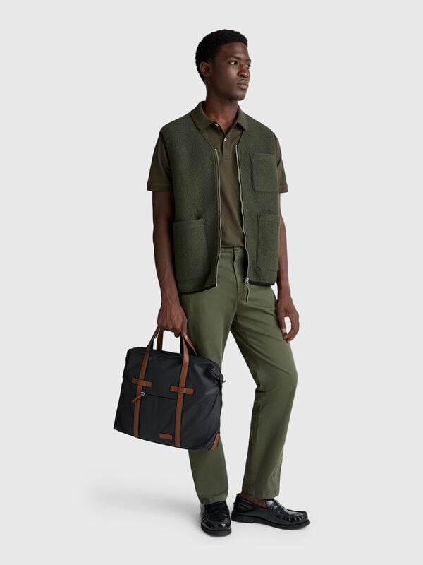 Polo ajustado Hombre