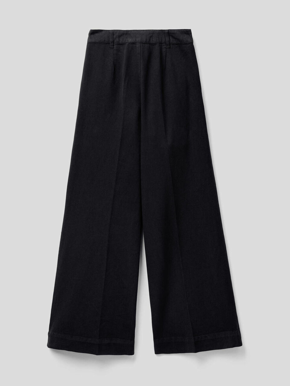 Pantalón de algodón con pernera amplia image number 2