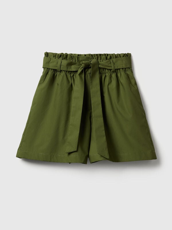 Bermudas con faja Mujer