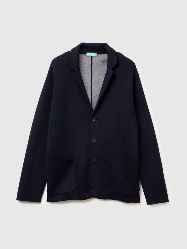 Blazer de punto Hombre