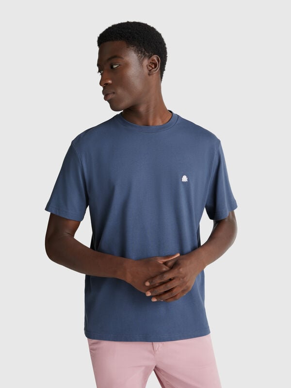 Camiseta básica de algodón Hombre