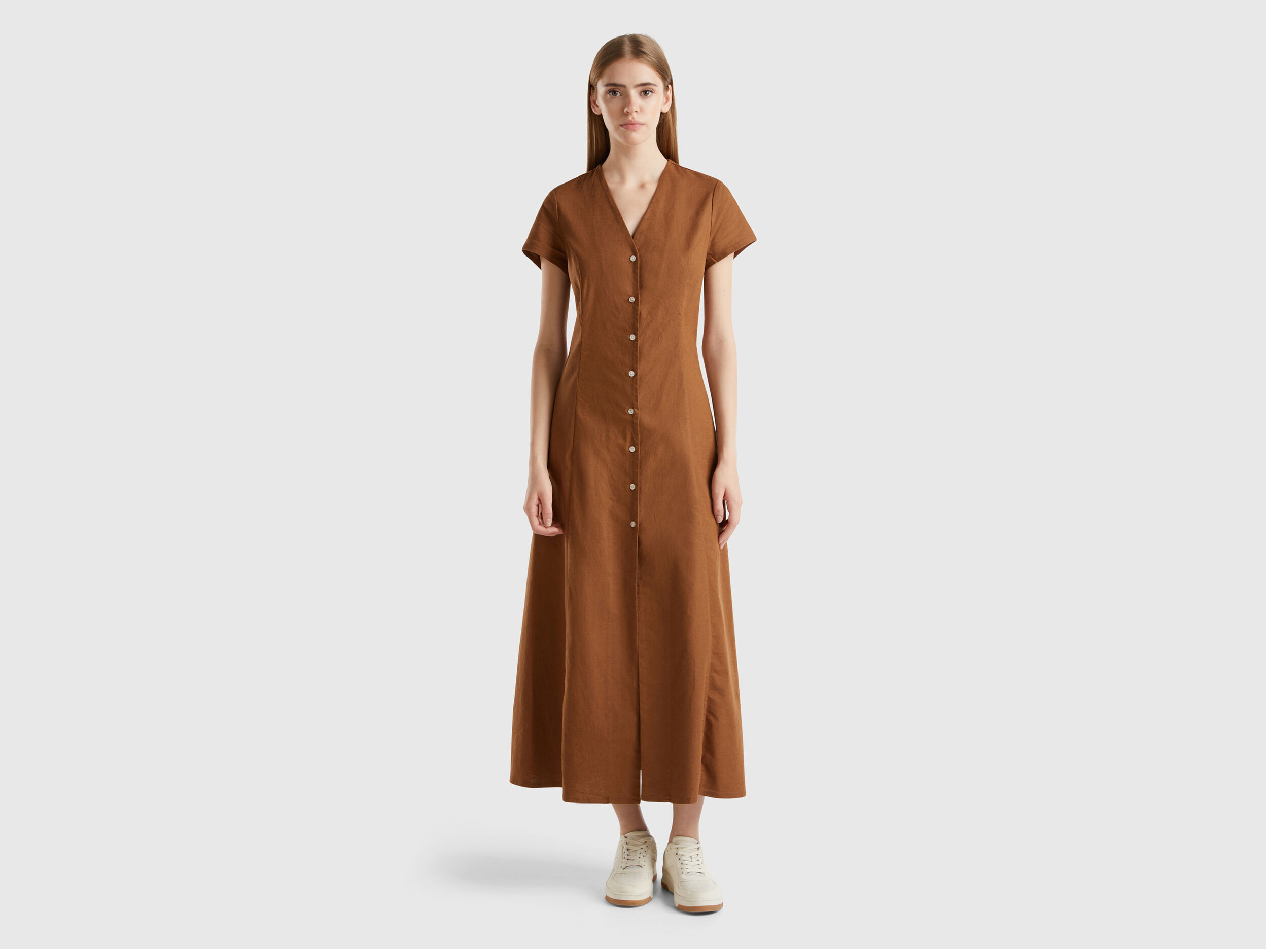 Vestidos Largos Mujer Nueva Coleccion 2024 Benetton