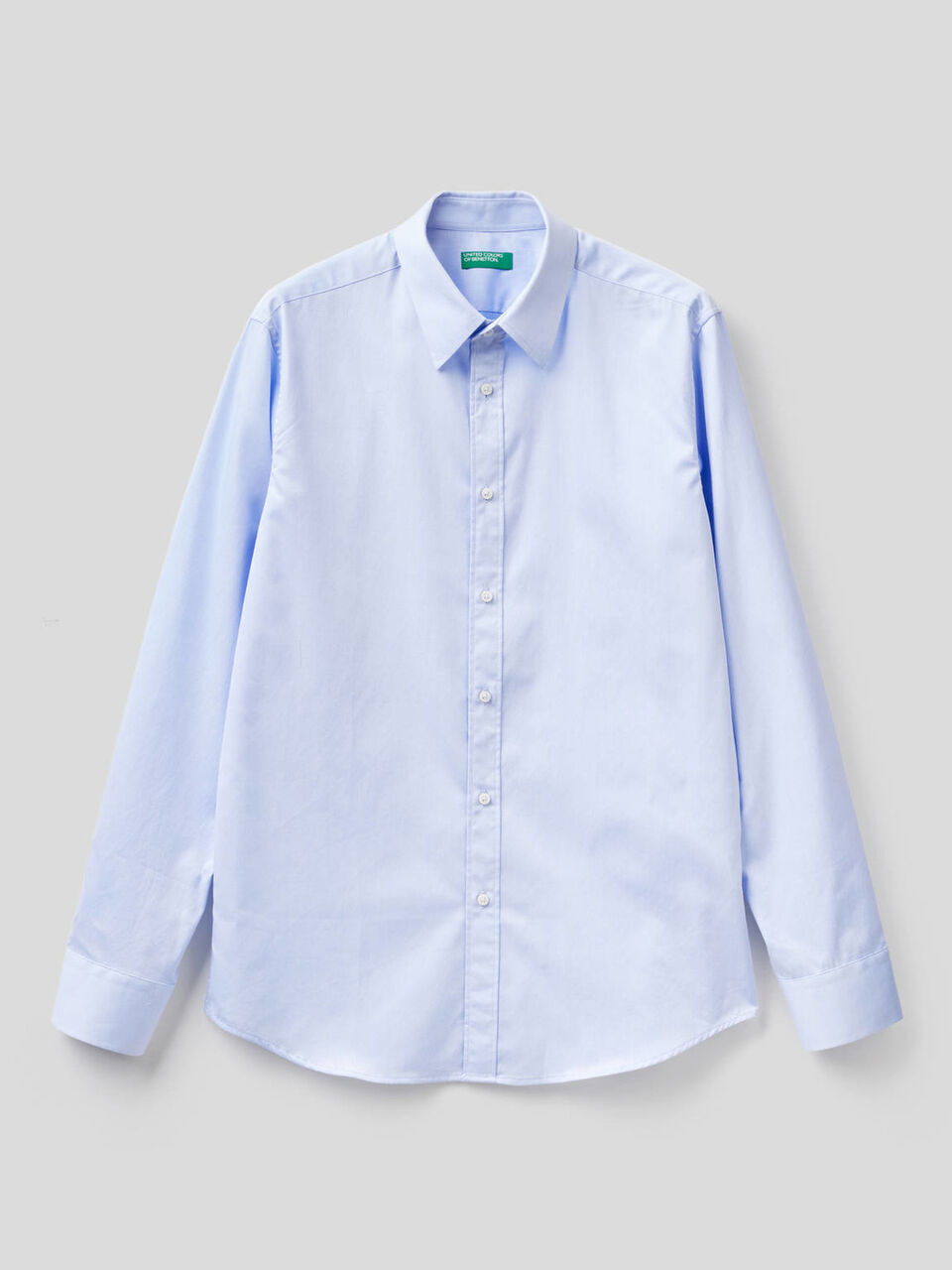 Camisa slim fit de 100% algodón image number 1