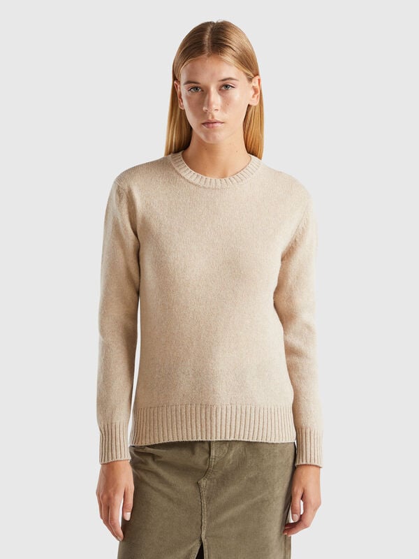 Suéter de pura lana Shetland Mujer