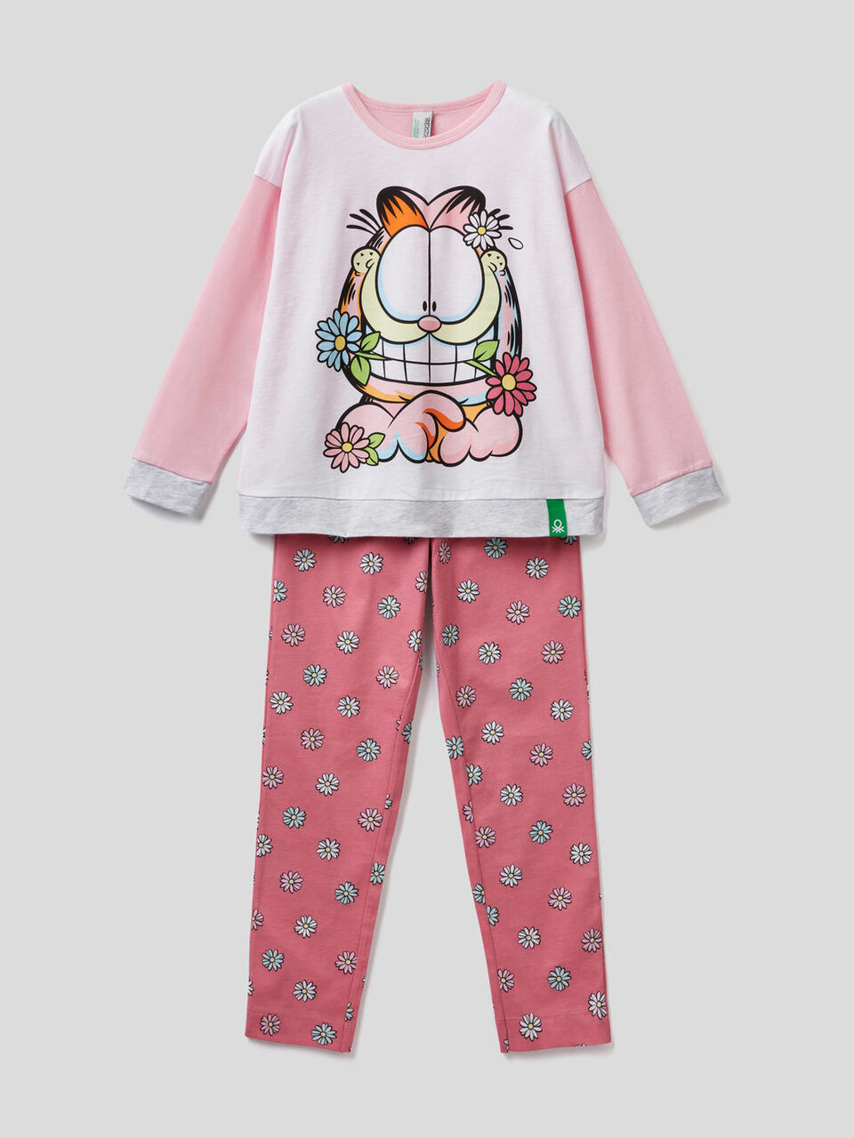 Pijama de algodón con estampado de Garfield image number 1