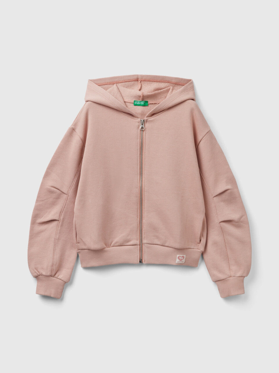 Sudadera Ni a con Capucha Colecci n 2023 Benetton