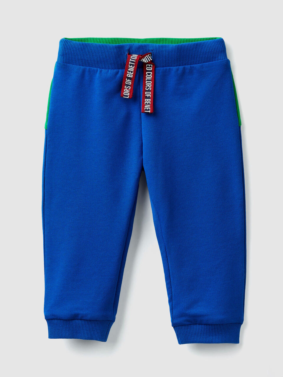 Pantalón de felpa con cordón de ajuste image number 1
