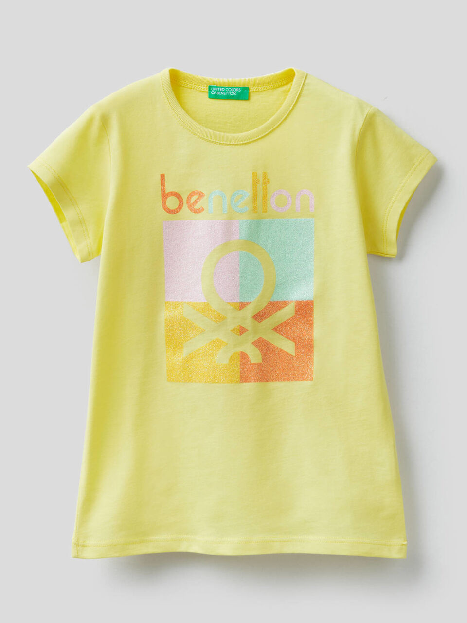 Camiseta de algodón puro con estampado image number 1