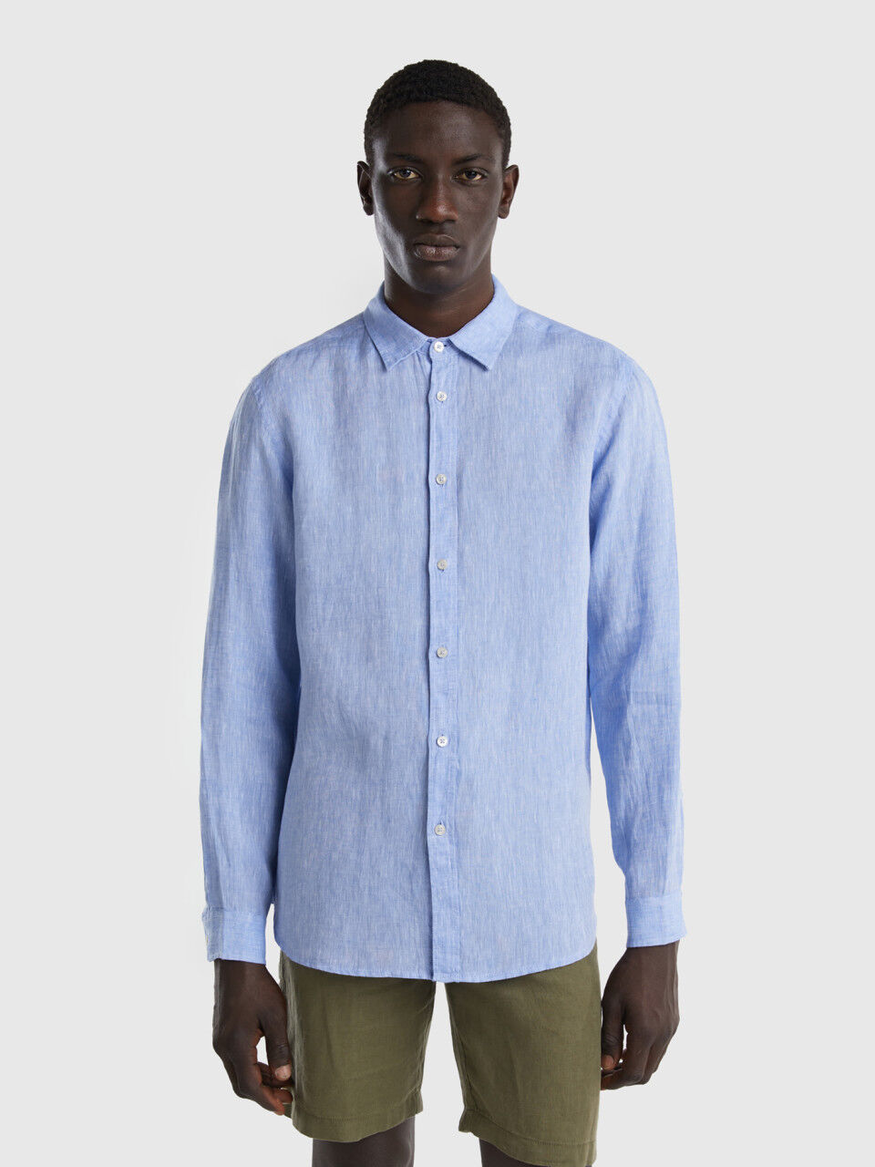 Ropa de Lino Hombre Pantalones Camisas Trajes