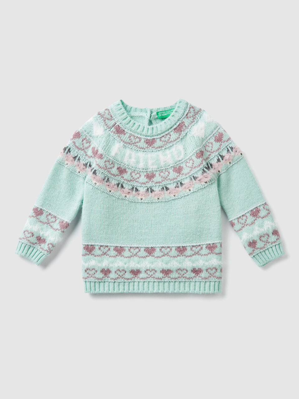 Jersey de lana de jacquard image number 1
